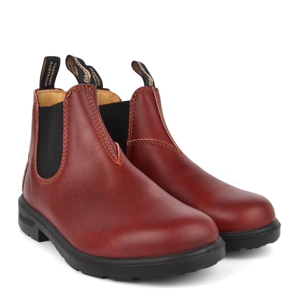 Burgundy Blundstones